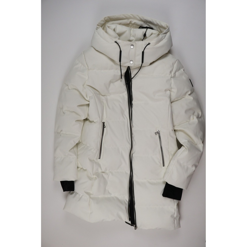 Rudsak Puffer Jacket Miriam Iceland White Solid Large NWT Retails $995